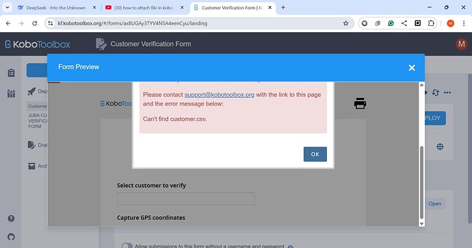 error