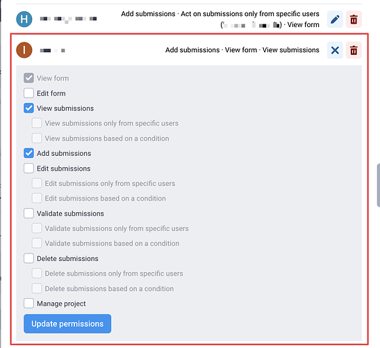 Admin perspective