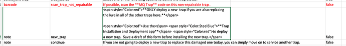 Correct Deploy code Red & blue