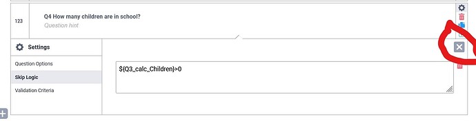 03b XLS skip logic entered, closing, inked