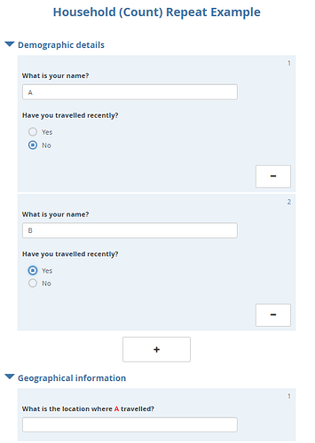 Not working if 1st respondent does not satisfy the condition